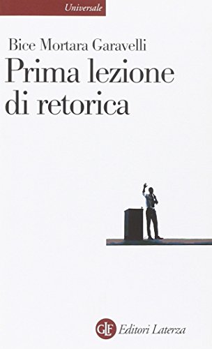 Prima Lezione Di Retorica Prima Lezione Di Retorica