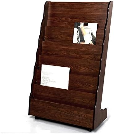 Magazine racks Woody Magazine Shelves Newspaper Stand   Bookstand Display Stand Files Rack