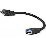 Inateck Adaptateur OTG USB 3.0 câble femelle vers micro usb OTG pour Samsung Galaxy Note 3 N9000
