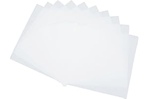 Healvian Lot de 30 feuilles de papier filtre de qualité supérieure 30 x 30 cm - Papier filtre de laboratoire à vitesse lente, moyenne et rapide - Papier absorbant pour les applications de laboratoire