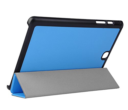 Pasonomi   Funda y Soporte de Cuero Sint  tico para Galaxy Tab A 8 0 SM-T350 para Funci  n de Auto Wake Sleep  Azul 