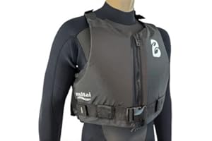 CREWSAVER CSR Matai 50n Buoyancy Aid Jacket PFD Swim Vest for Watersports Paddlesports Sailing Canoe Kayak Stand Up Paddleboarding (Black, M/L)