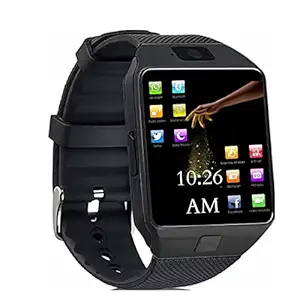 TechKing 5 Year Warranty Smart Watch with Touchscreen, Multifunctional TF & SIM Card Support Camera, and MultiLanguage for All Smartphones