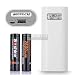 Produktbild nktech Mini E4S verstellbar 1 a/2.1 a LCD Externe Power Bank 18650 Akku USB Ladegerät Halter Box für iPad MP3 Tablet iPhone Samsung Sony Android Handy