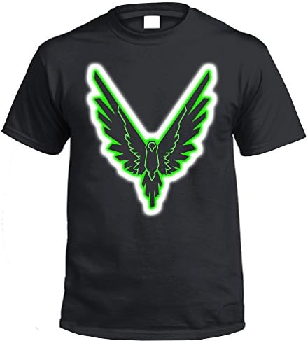 MAV003 Childrens Kids Logang T Shirt Jake Paul Logan Logang JP Youtuber Maverick Team Various Colours (Black, 12-13 Year)