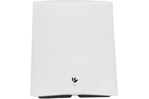Dryflow Viper Hand Dryer - Double Blade Air Quiet Dryer (White)