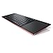 Produktbild CSL - Tastatur mit Touchpad | Slim Design | 2,4Ghz Multimedia Keyboard Wireless | Multitouch Gestensteuerung | deutsches QWERTZ Layout | 80 Tasten | in rot