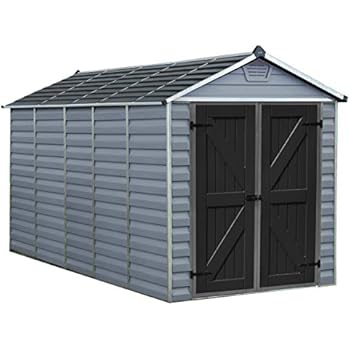 keter fusion wood-plastic composite shed: amazon.co.uk
