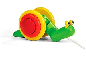 PLANTOYS Plan Toys 5108 Pull Along Snail