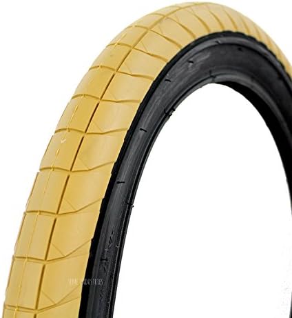 FlyBikes Fuego Tyre in TAN, Coloured, 2.3", 20" Freestyle BMX Colourway NEW
