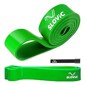 Slovic Resistance TPE Bands for Workout | Resistance Band Set | Exercise Band for Home Gym Fitness | Pull Up Band | Loop Band | Stretching Band | Gym Band for Men & Women | Heavy Duty Material