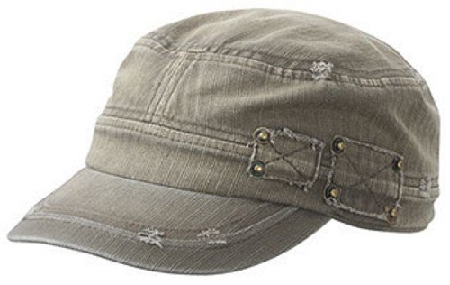 Myrtle Beach MB 6514 - Gorra con Visera de Estilo Militar, (Black)