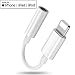 Produktbild Kopfhörer für iPhone 7 Kopfhörer-Dongle-Adapter für iPhone XS/XR und 3,5 mm Dongle Jack Adapter für iPhone 8/8 Plus Kopfhörer Kabel Splitter Audio Kabel Unterstützung Musik geeignet für alle iOS