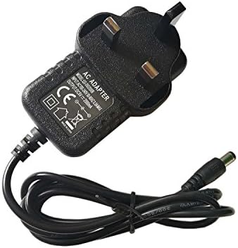 Easyday Universal 2000mA UK Mains AC-DC 3 Pin Power Supply Adaptor AC Power Adapter 5V 2A 2.1 x 5.5 mm Transformers Wall Charger