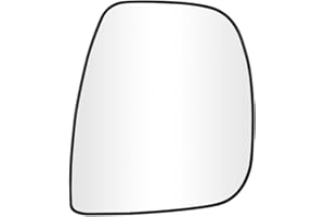 SENZEAL Cristal de Retrovisor Calefactable Lado del Pasajero para Citroen Berlingo Peugeot Partner 2012-2023 1608181380 (Derecha)