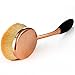 5 X Rose Gold & Black Oval Powder Foundation Toothbrush Shaped Makeup Brushes Beauty Blusher Kit