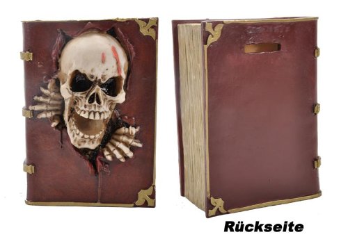 Buch Spardose 3fach sort. BB, ca. 14x11x18cm