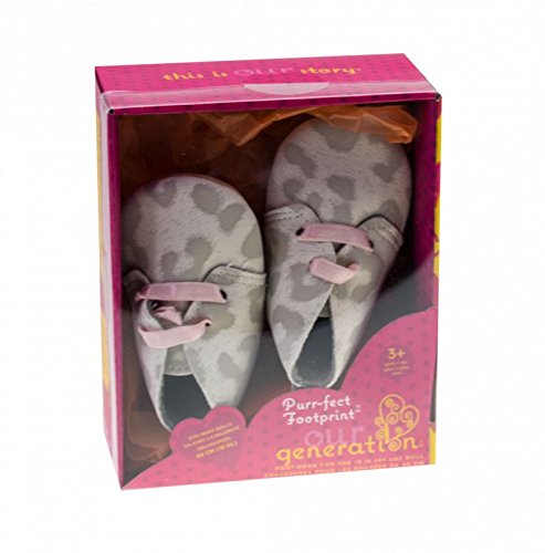 Preisvergleich Produktbild Our Generation - Puppenschuhe Schuh Leo-Grau