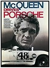 McQueen Drives Porsche (Sebring) Poster
