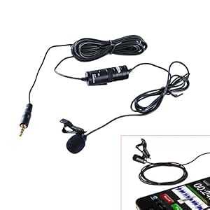 Boya BY-M1 Microphone Cravate 3.5mm - Omnidirectionnel - Pour Smartphone, Canon, Nikon - Noir