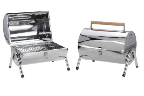 Edelstahl-Grilltonne