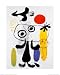 Produktbild Joan Miro - Figur Gegen Rote Sonne II (c) Poster Kunstdruck (50 x 40cm)