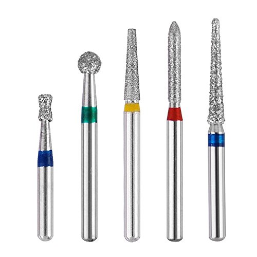 Preisvergleich Produktbild PEPECARE 50pcs FG Diamant Burs Hochgeschwindigkeits-Carborundum Burs Set