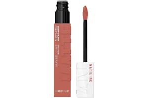 ‎MAYBELLINE Maybelline New York Lippenstift, Super Stay Matte Ink, Flüssig, matt und langanhaltend, Nr. 65 Seductress, 5ml