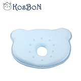 KOSBON 10 Zoll Blau weiche Gedächtnis-Schaum-Baby-Kissen-Kopf-Positionierer-Ansatz-Unterstützung, verhindern flaches Kopf-Syndrom. - 3