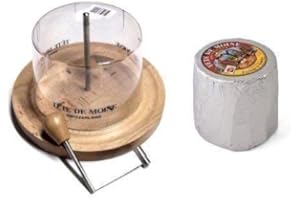 Tete de Moine Komplett Set Käsehobel (Set 1 ganzer Laib Classic)