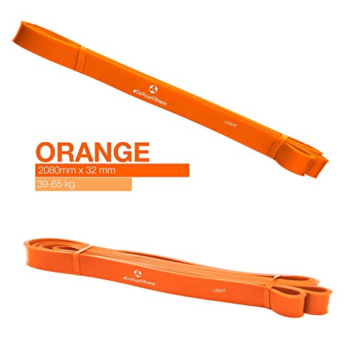 Fitnessbänder / Resistance Band »PullMeUp« – perfektes Rubber & Fitness Band für effektives Krafttraining, Ganz-Körper-Workout, CrossFit, Stretching & Yoga – Widerstandsbänder super für den ganzen Körper – Die Gymnastikbänder ( Expander, Powerbands & Bodytrainer ) sind in 5x unterschiedlichen Zugstärken erhältlich. Das ideale Klimmzug-Band / Powerband für alle Sportjunkies ( Männer & Frauen ) die Bodybuilding , Powerlifting, Calisthenics oder Freeletics Workout betreiben - 2