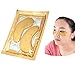 LuckyFine 10 pairs Premium Crystal Collagen Eye Mask Gold Patch Anti Ageing-Wrinkle Bags