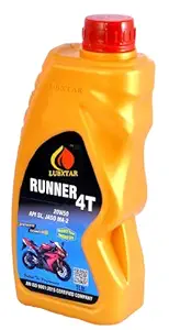Lubxtar Runner 4T 20W-50 API SL Fully Synthetic Motorbike Engine Oil (1 L)