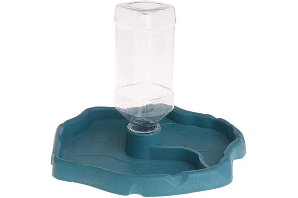 Bol De Reptiles, Mangeur Automatique Du Réservoir D'eau Pour Bol De Nourriture De Tortue Reptile, Tortue 2 Dans 1 Distributeur D'eau., Accessoires Pour Animaux De Compagnie