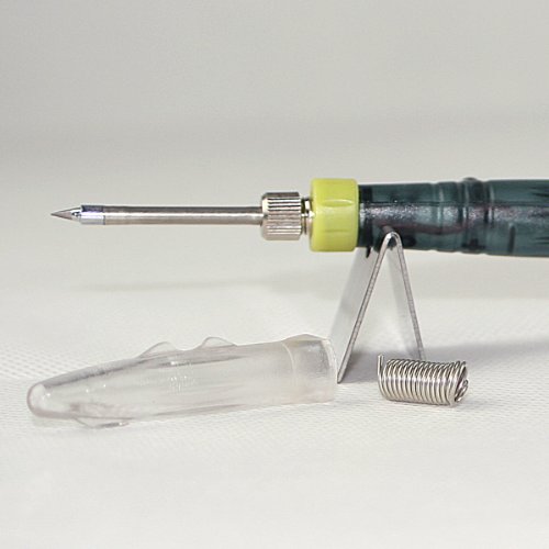 USB Lötkolben 8W 5V incl. Ständer Lötzinn Lötspitze + Schutzkappe Modellbau - 3