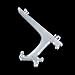 Well-Goal Clear3"5"7"9" Display Easel Stand Plate Bowl Picture Frame Photo Pedestal Holder
