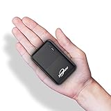 FEDERLEICHT & KOMPAKT Powerbank: Der kleine und federleichte externe Akku (6.2 x 9.45 x 2.22cm /2.44 x 3.7 x 0.87inch) Ideal für unterwegs und auch für Flugzeug geeignet.