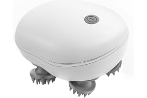 Tiardey Electric Scalp Massager, Trådlös Hand Massager för hundar och katter, IPX7 hårbottenmassageborste för helkroppsmassage, hårväxt och stresslindring