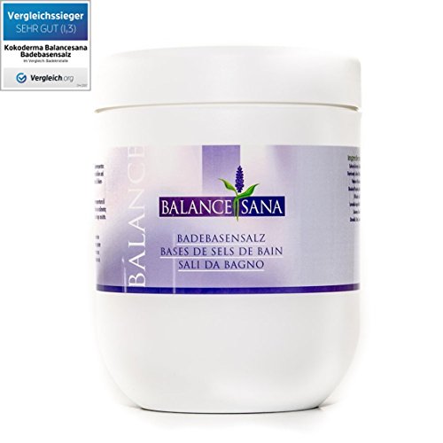 Basisches Badesalz Lavendel, 1000g, Basischer Badezusatz Lavendel, Basenbad zur Entspannung, Kokoderma Balancesana®, Lavendel-Badezusatz, Basenbadesalz, Badesalz für Säure-Basen-Kur, Säurehaushalt regulieren durch Badeosmose mit Basen-Bad - 8