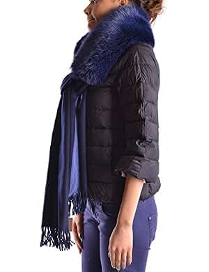 Burberry Women's MCBI056206O Blue Cashmere Scarf