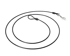 Chew-Proof Training Tie Down - Tether Restraint for Dogs & Teething Puppies (4 feet)