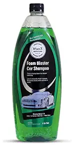 Wavex Foam Wash Car Shampoo Concentrate 1Ltr pH Neutral, Extreme Suds Snow White Foam, Highly Effective on Dust and Grime