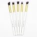 Nestling®10PCS Professional Premium Foundation Blending Blush Eyebrow Cosmetics Brushes Makeup Set, Golden White
