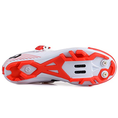 Herren/Mann Professionelle MTB Mountainbike Fahrrad schuhe Radsportschuhe (Wählen Sie eine Größe mehr als üblich) - 5