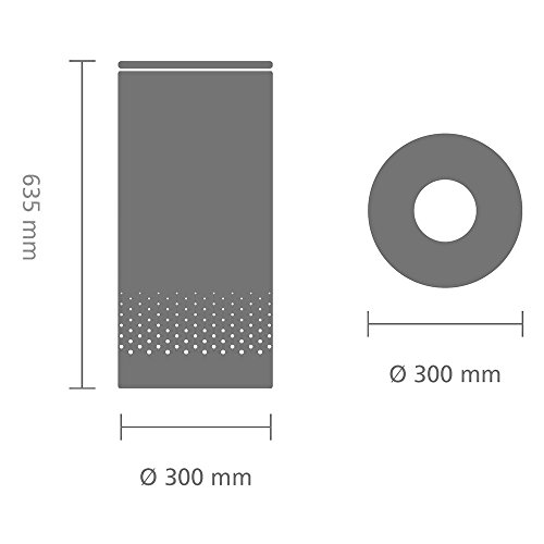 Brabantia 104367 Wäschebox 35 L Korkdeckel, weiß - 8