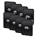 Price comparison product image eBoot Anti-slip Gel Mat Sticky Gel Pads Cell Mat Non-slip Pads for Various Applications, Black, 8 Pieces