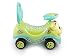 KP1196Z RIDE ON PUSH ALONG CAR VEHICLE WALKER WHEELER GREEN FIRST STEPS
