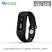 Produktbild Wocase Oneband Fitbit One Zubehr Armband Collection (2016 letzte Version, gesichert, Lost Proof) f¨¹r Fitbit One Aktivitt und Schlaf Tracker (Drehen Ihr Fitbit One in tragbar Flex/Force/Charge, Geschenk bereit Retail Paket), schwarz, One Band ¡­