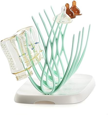 OOAGE Baby Bottle Drying Rack--Edible PP Material, BPA Free