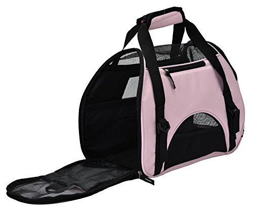 Pettom-Outdoor-Carrier-for-Pets-Dog-Cat-Comfort-Airlin-Approved-Travel-Tote-Soft-Side-Bag
